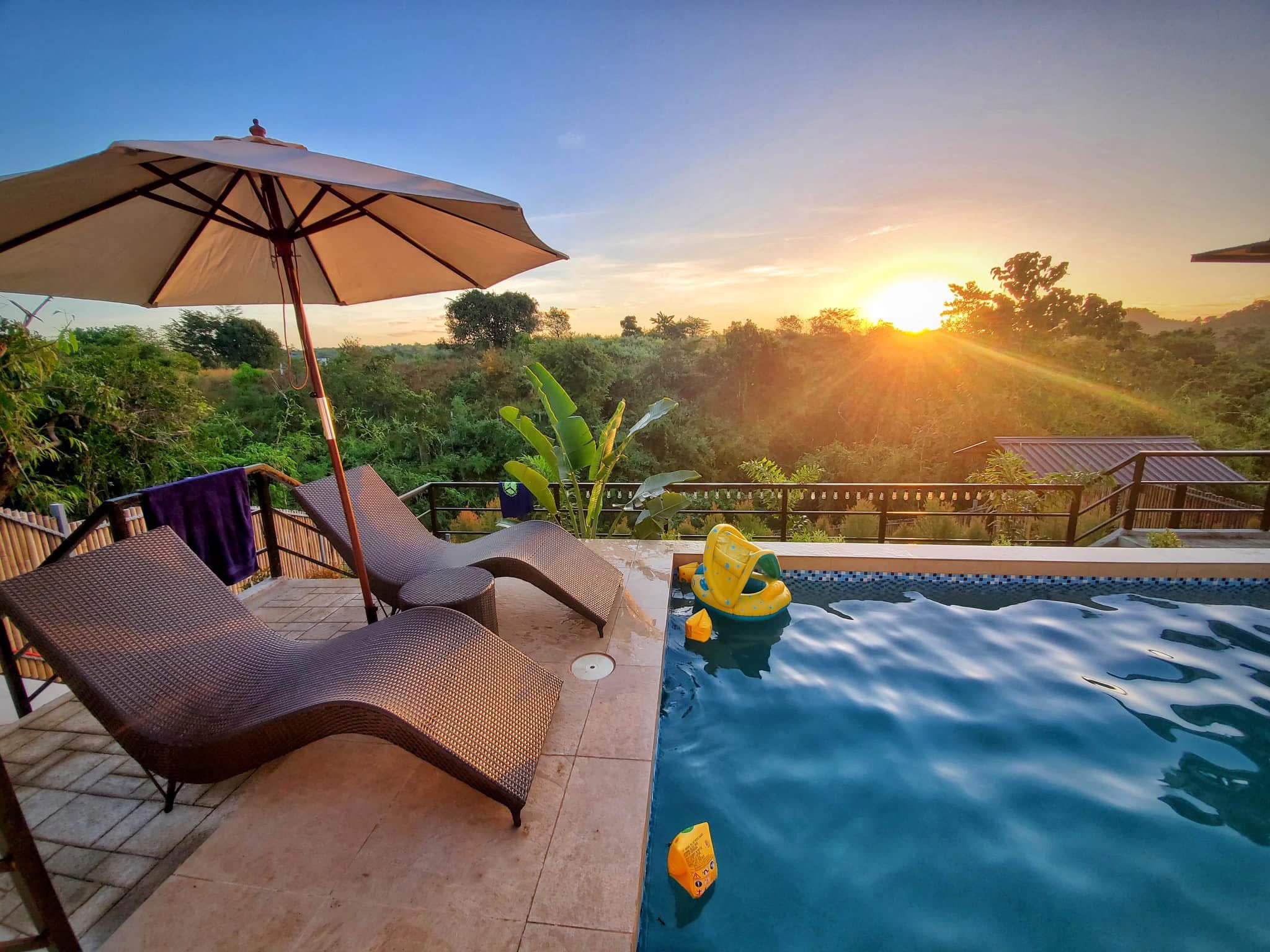Sunset Pool View